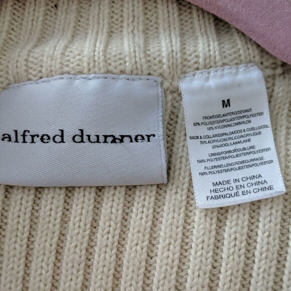 Alfred Dunner corduroy vest Sz M - Picture 6 of 7